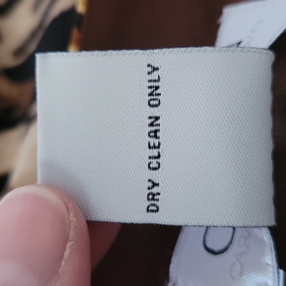 Carmen Marc Valvo Leopard Body on Dress Sz S - Picture 9 of 9